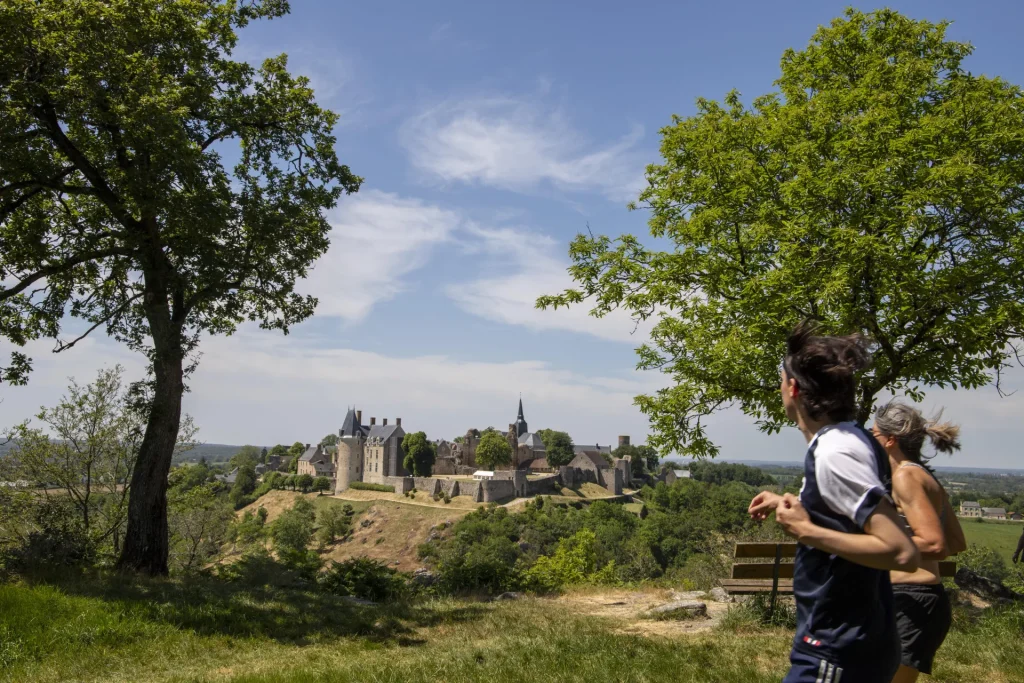 Trail en duo à Sainte-Suzanne