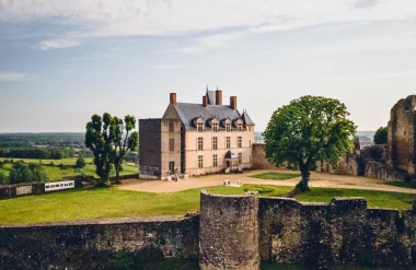 Vue en drône du CIAP de Sainte-Suzanne